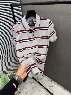 Sale TOMMY HILLFIGER Imported Fabric Current Store Article Very Premium Tshirt 497