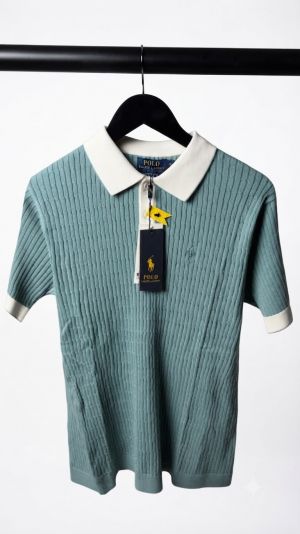 Ralp_ Laure_n Premium Knit Polo T-Shirt 1415