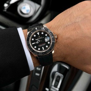 Rolex_ Yatch master Rosegold F3