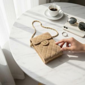 Chane mobile holder cum sling bag with box 6051