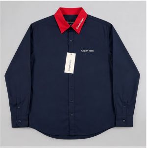  CALVIN KLEN PREMIUM NAVY BLUE PREMIUM SHIRT