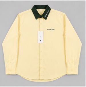  CALVIN KLEN PREMIUM YELLOW  PREMIUM SHIRT