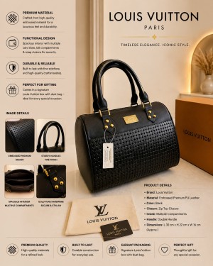 Offer in Lv Premium Quality Embossed Designer Bag