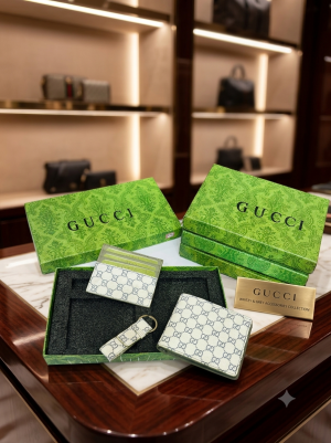 182 GUCCCI PREMIUM QUALITY WALLET COMBO