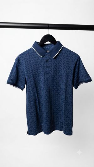 Michae_l Kor_  Monogram Polo T-Shirt 1129