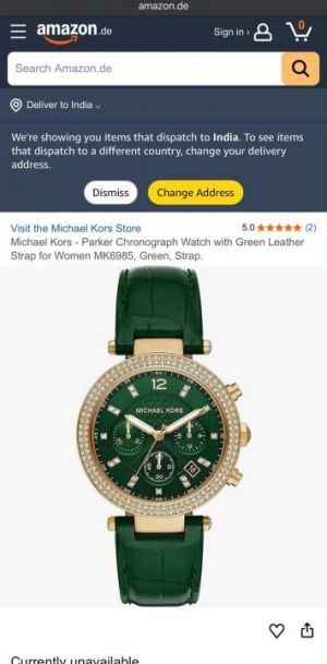 Michael Kor Watch Authentic 857