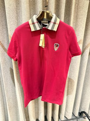 BURBERY PREMIUM RED IMPORTED POLO