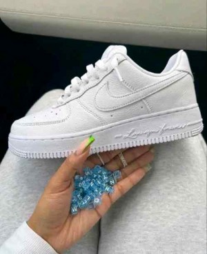 Nocta x nikkee Airforce 1 Low Certified Lover Boy Triple White for her