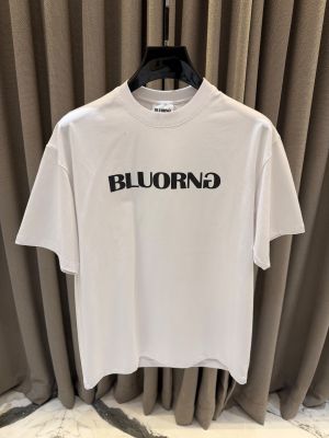 Bluorang_impoted Primium Tshirt White 