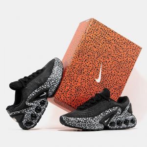 NIKKE AIRMAX DN SAFARI BLACK WHITE WITH OG BOX FIX