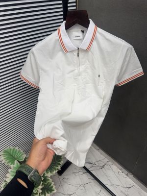 SALE BURRBERY Imported Fabric Current Store Article Very Premium Tshirt 497