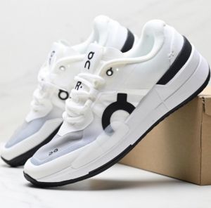 on Cloud Running Roger pro Clay White Black   