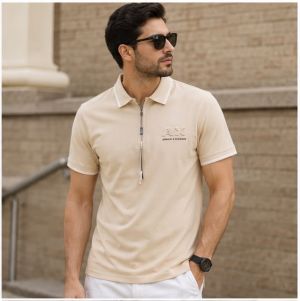  AX ARMAN EXCHANGE CREME PREMIUM POLO