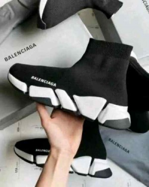 Balenciagaa Speed KNIT 2 0 Trainer Black White