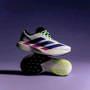 Aadidass AdiZero Evo SL White Purple Lime Burst 6026