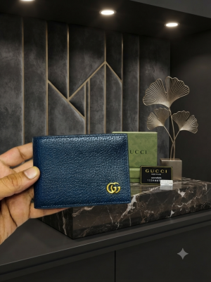 163 GUCCCI BLUE PREMIUM QUALITY WALLET NO57