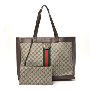 GUCC Ophidia Soft Gg Supreme Large Tote Gg Supreme Premium With Dust Bag 6359