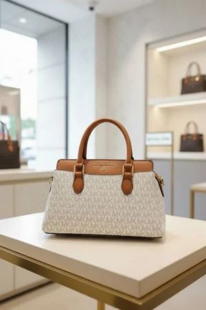 Michaell Kor Arden Satchel With Dust Cover box 6496