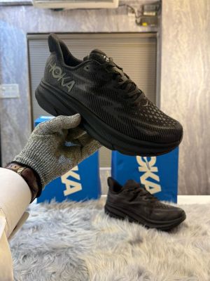 HOKA Clifton 9 GORE-TEX Shoes Black fix rate