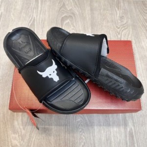 Und-Project-Rock-3-Black-White-Premium-Slides