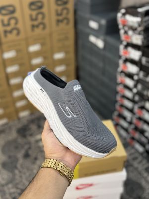 Skecherrs Mens Max Cushioning Slip-on Grey