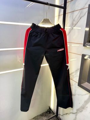Amir Black Embroidery Logo Super Premium Track Pant F4013-BL