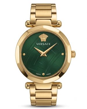 Versace_e heritage rose gold Green dail 