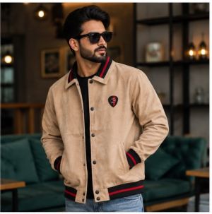 GUCCCI PREMIUM BEIGE IMPORTED LEATHER JACKET
