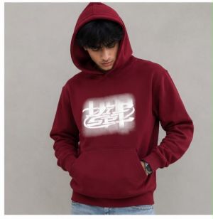 DIEESEL PREMIUM MAROON HOODIE