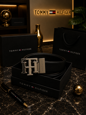 Tommyy Hilfiger Silver Buckle (60)