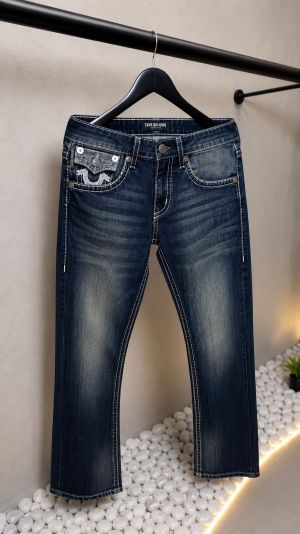 Tru Religion (TR) Straight Fit Vintage Jeans 1086.  Sale-offer VS1000
