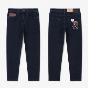BURBERRRY PREMIUM IMPORTED BLACK EMBROIDER DENIM