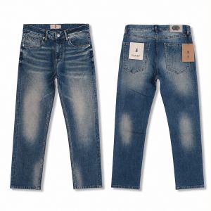 BURBERRRY PREMIUM IMPORTED BLUE EMBROIDER DENIM