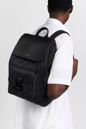 CHRISTIAN DIO OBLIQUE BACKPACK PREMIUM QUALITY 6585
