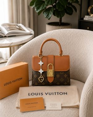 LOUI VUITTON LOCKY HANDBAG WITH BOX 6588
