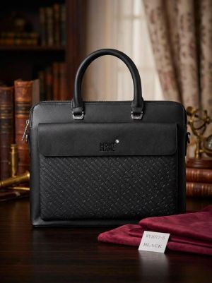 Mont blanc Polished Premium Quality Laptop Bag 6513