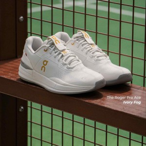 On The Roger Pro Ace Ivory Fog