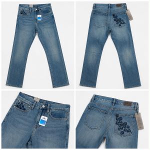CD DIIOR BEE MONOGRAM IMPORTED DENIM