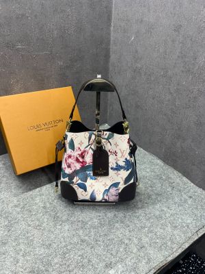 Louiis Vuitton All BB Bag Monogram White Eden collection  Floral Pattern Monogram With OG Box Dust Cover & Carry Bag 60429 White Flowers