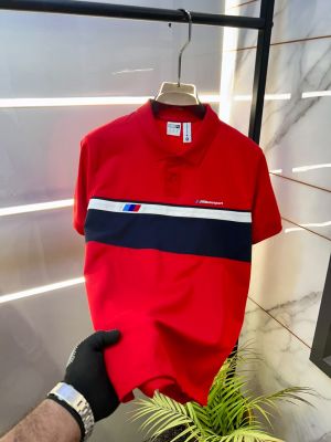 Pum Bmw Edition Green Polo Premium Collar Neck T-shirt F3915-GR