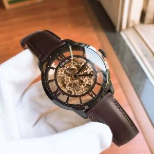 Fossii_l Townsman Brown-Black Automatic
