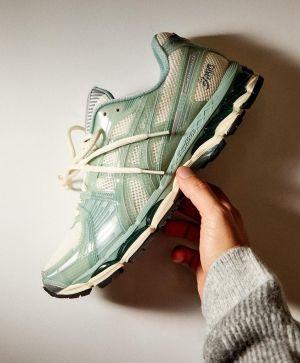 Kith x Asiccs Gel-Kayano 12.1 Cream  Sage