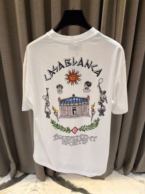 Casablanca Oversized T-shirt White 