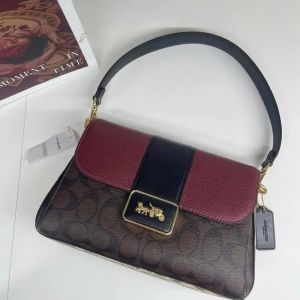 COAC_GRACE TRIPPLE PARTITION_WITH DOUBLE SHOULDER STRAP_INSIDE SWEDE LINING WITH BOX 6528