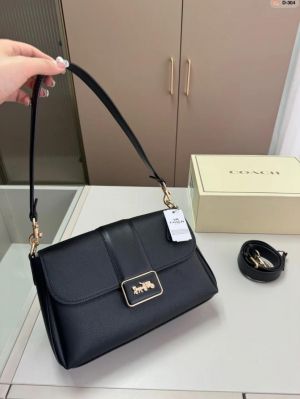 COAC_GRACE TRIPPLE PARTITION_WITH DOUBLE SHOULDER STRAP_INSIDE SWEDE LINING WITH BOX 6529