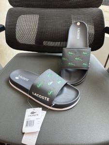 Lacost Logo Comfort Slides 