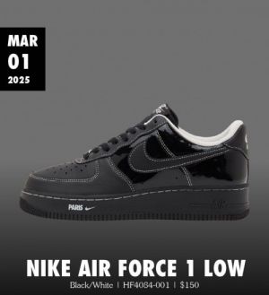nikke airforce 1 low city pack paris patent Sale no return