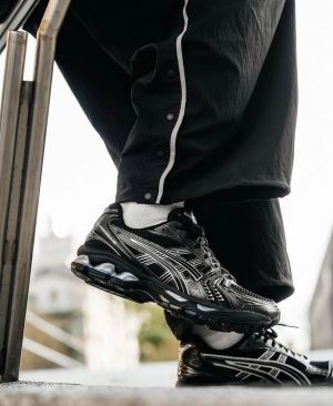 Asiccss GEL-KAYANO 14 BlackPure Silver