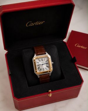CARTIE ER SANTOS LEATHER BROWN SILVER ROSE PREMIUM LEATHER 863