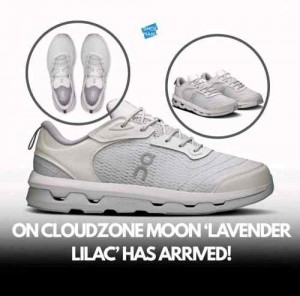 On cloud Running Cloudzone Moon Lavender  Lilac